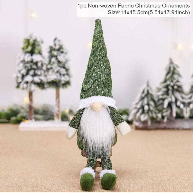 Gnome Christmas Faceless Doll Merry Christmas Decorations For Home