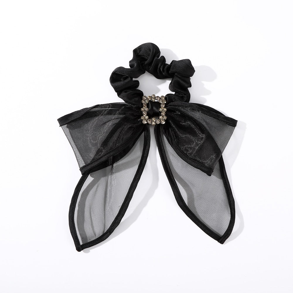 Exaggerated Yarn Bow Hair Clip Hair Accssories Sweet Organza Oversized Hairpins Woman Girls Korean Fashion Hairgrips Headdress