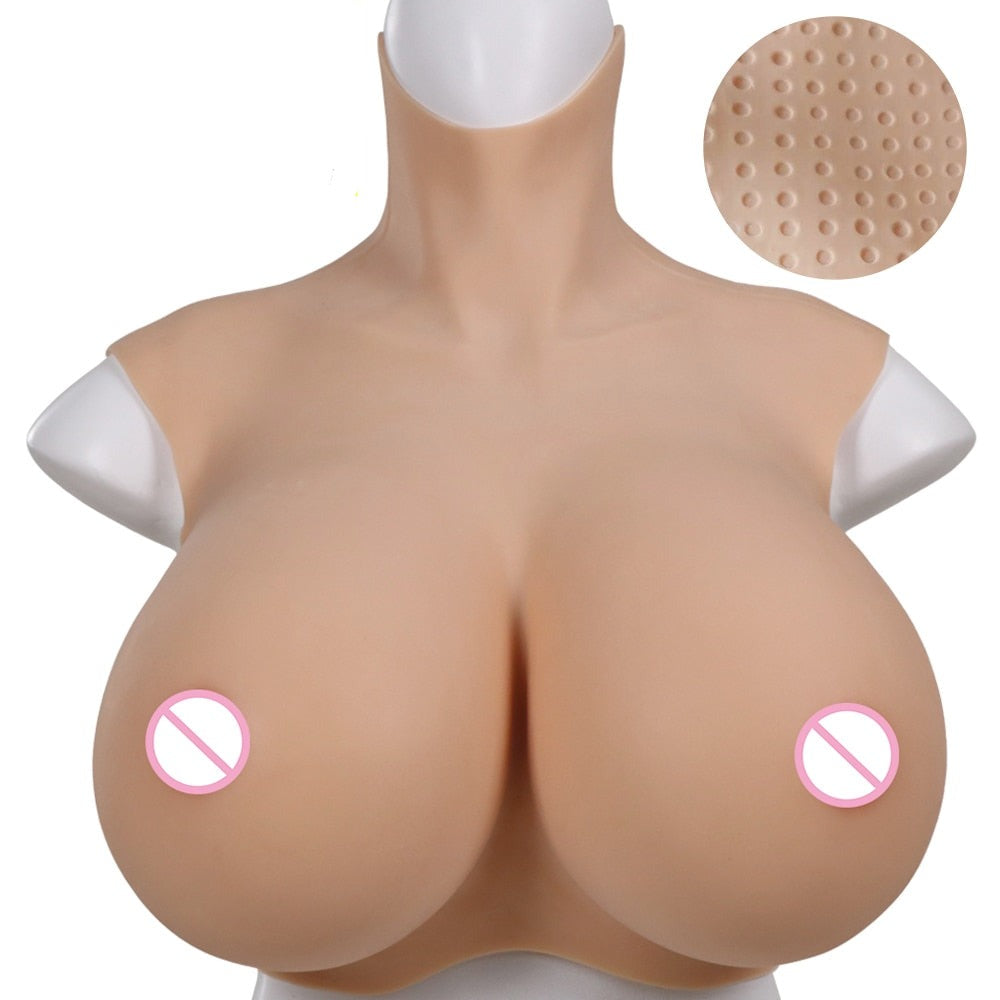 Realistic Silicone Crossdressing Huge Fake Breast Forms Boobs for Crossdressers Drag Queen Shemale Crossdress Prothesis