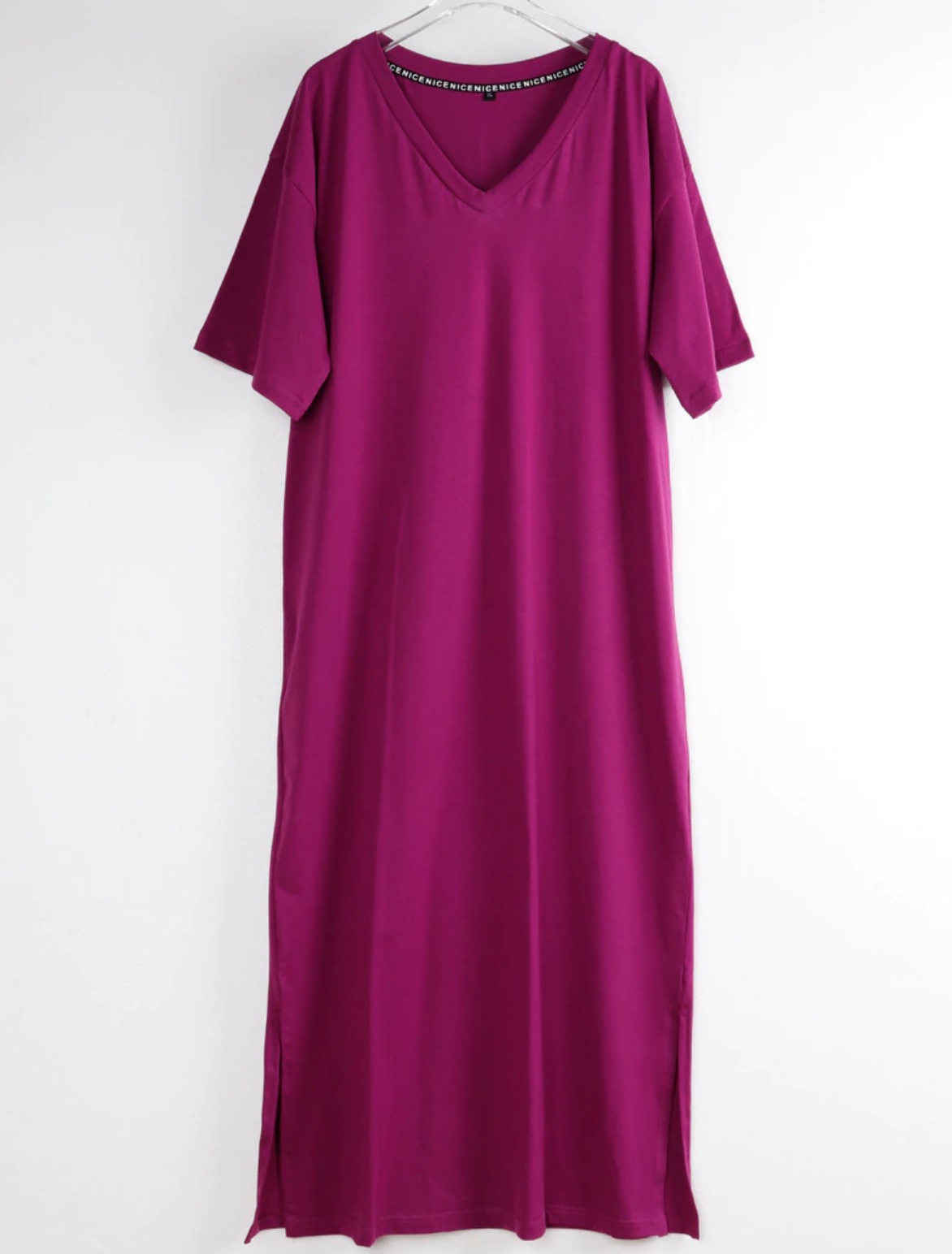 Oversized V Neck Plus Size Women Maxi Dress 4xl 5xl 6xl 7xl 8xl 9xl 10xl