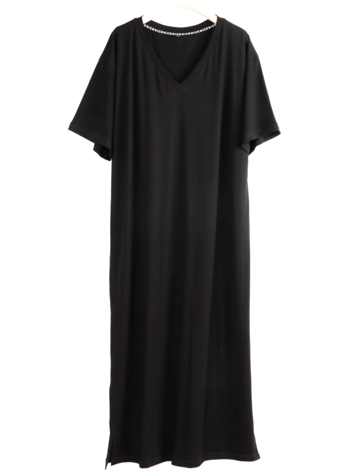 Oversized V Neck Plus Size Women Maxi Dress 4xl 5xl 6xl 7xl 8xl 9xl 10xl