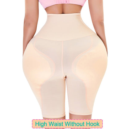 Women Hip Pads High Waist Trainer Shapewear Body Tummy Shaper Fake Ass Butt Lifter Booties Enhancer Booty Lifter Thigh Trimmer