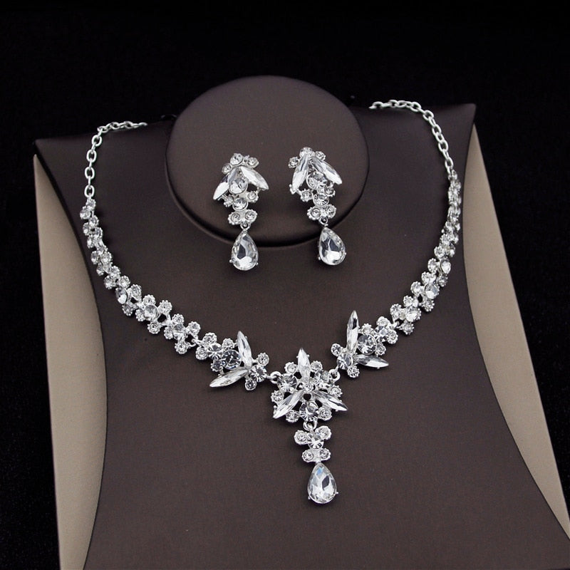 Royal Queen Bridal Jewelry Sets  Luxury Tiaras Crown Sets